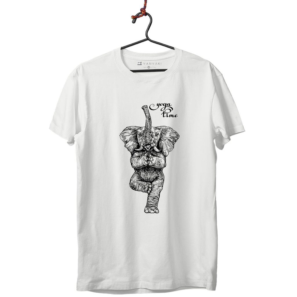 ELEFANTE YOGA CAMISETA UNISEX