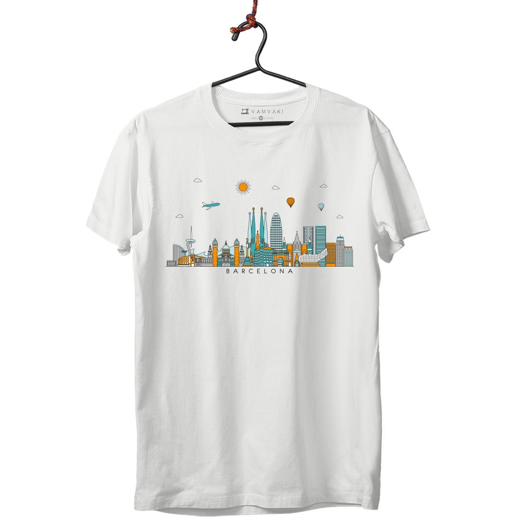 SKYLINE BCN CAMISETA KIDS