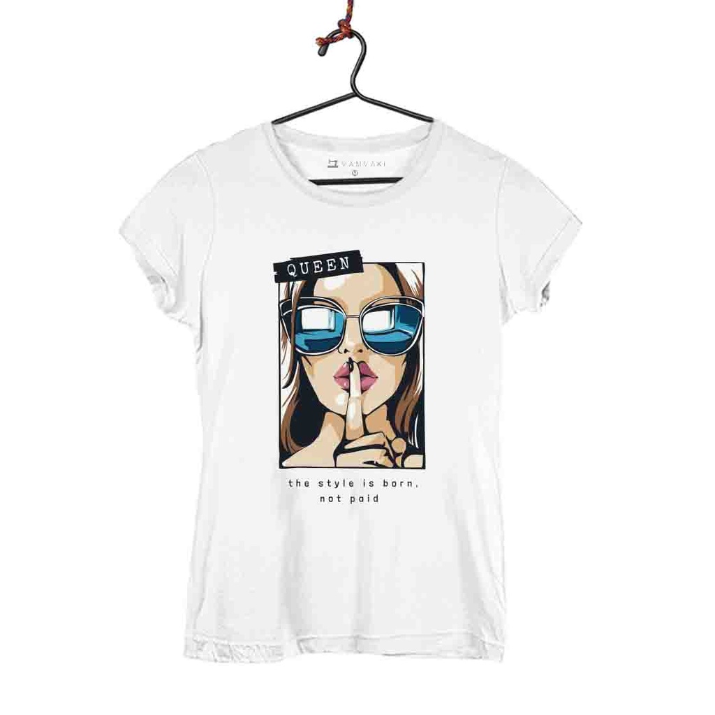 QUEEN SILENCE CAMISETA MUJER