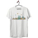 SKYLINE BCN CAMISETA UNISEX