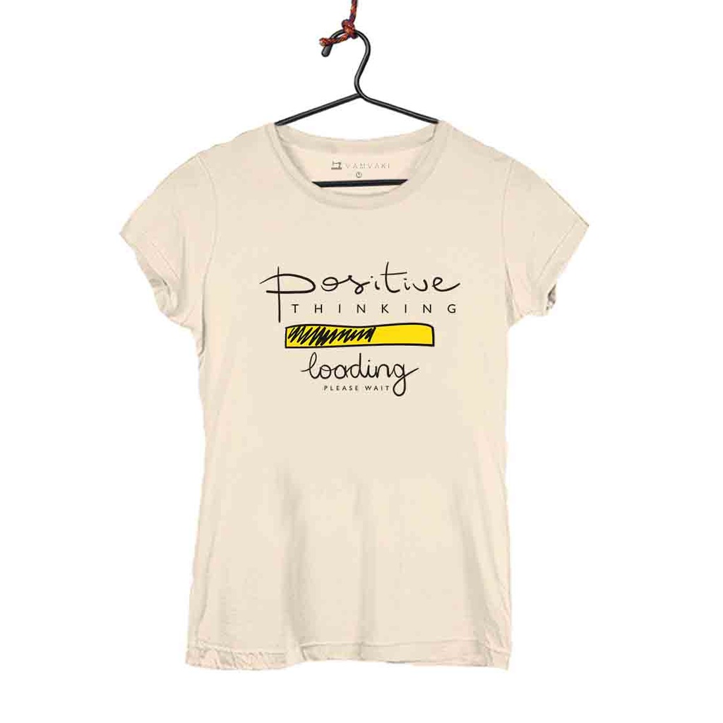 POSITIVE THINKING TRANSFER CAMISETA MUJER