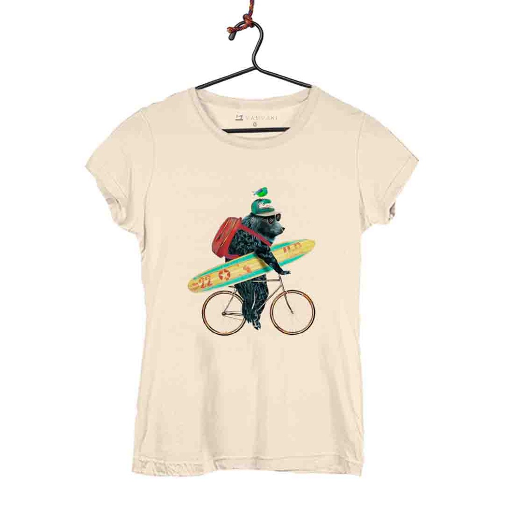 OSO SURFERO CAMISETA MUJER