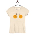 BICI NARANJAS CAMISETA MUJER