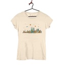 SKYLINE BCN TRANSFER CAMISETA MUJER
