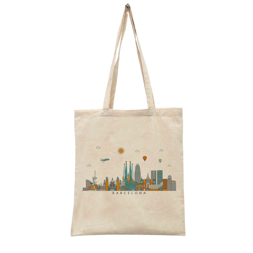 SKYLINE BCN TRANSFER BOLSA TOTE