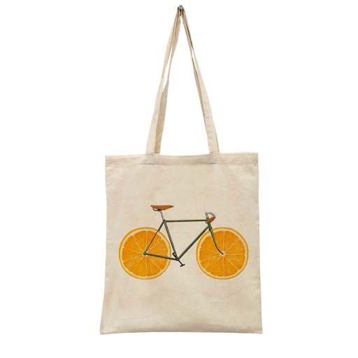 BICI NARANJAS BOLSA TOTE