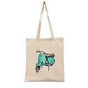 VESPA VERDE BOLSA TOTE