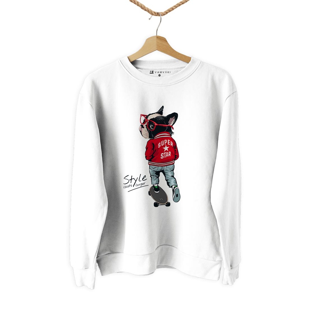 PERRO SUPER STAR SUDADERA UNISEX