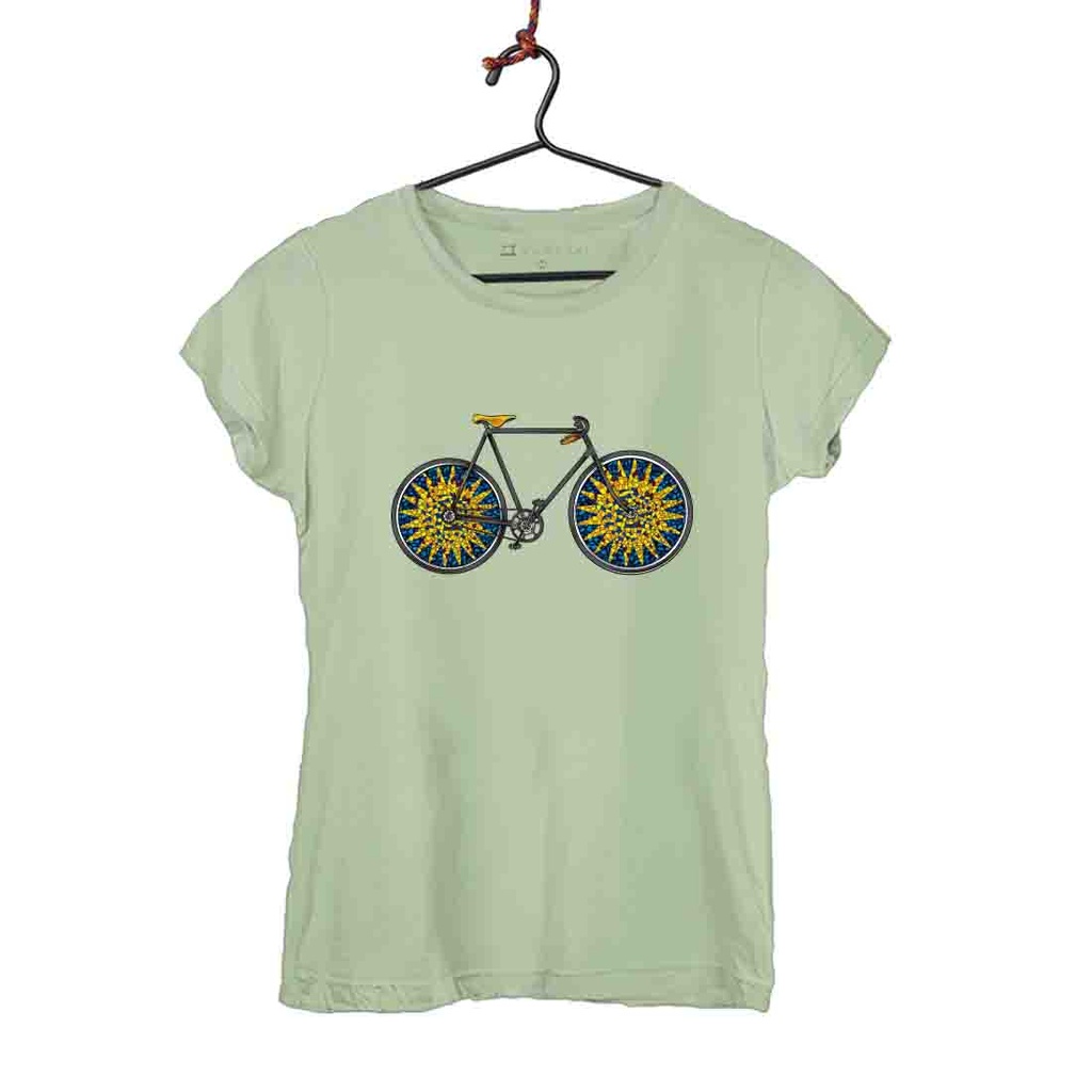 RUEDAS GAUDI TRANSFER CAMISETA MUJER