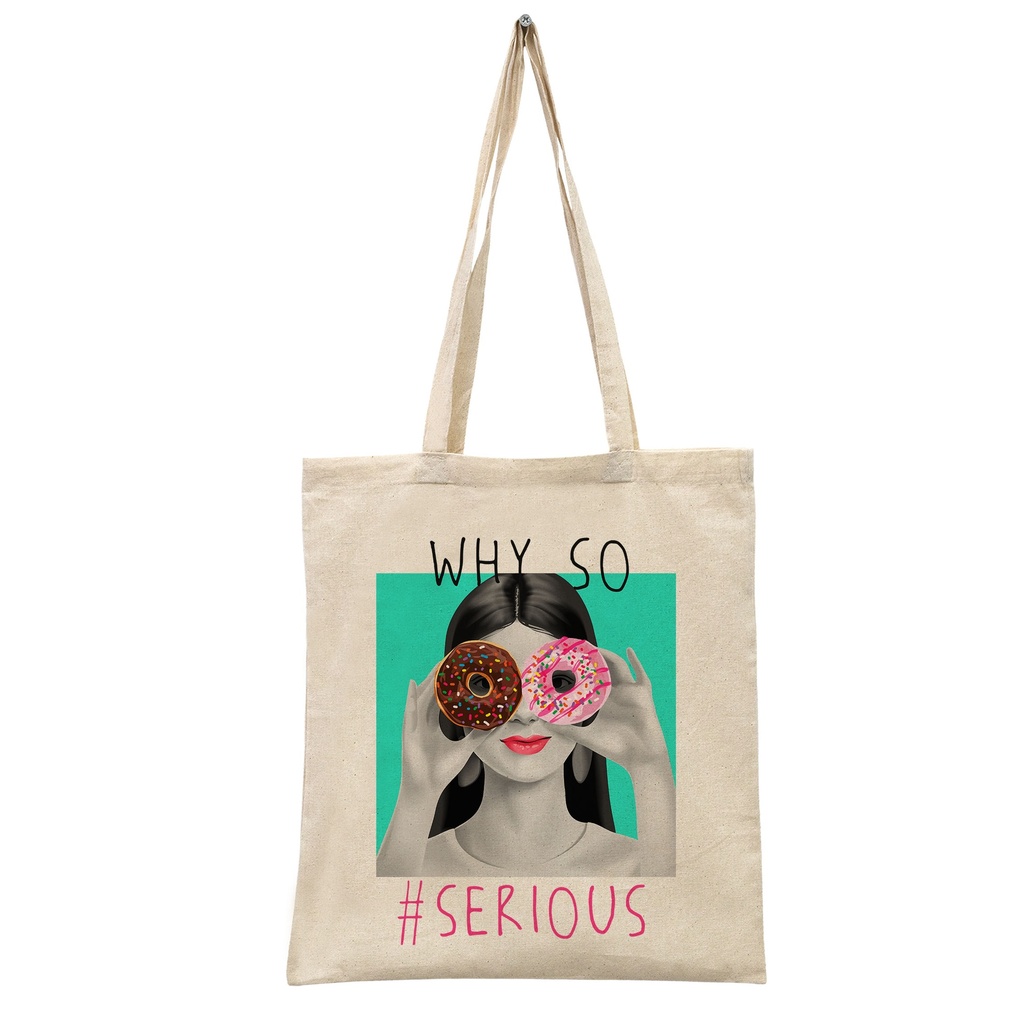 WHY SO SERIOUS BOLSA TOTE