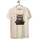 GATO FICHADO CAMISETA UNISEX