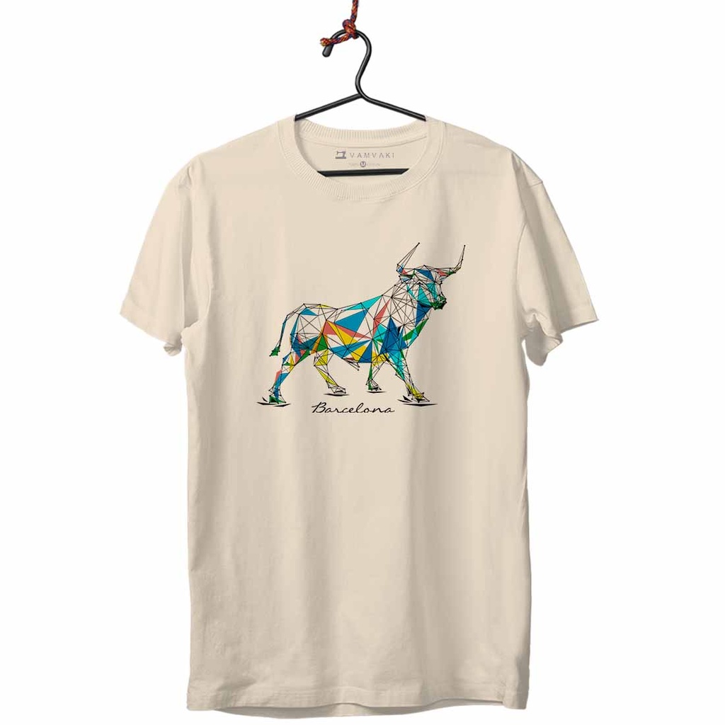 TORO GEOMETRIC BCN CAMISETA UNISEX