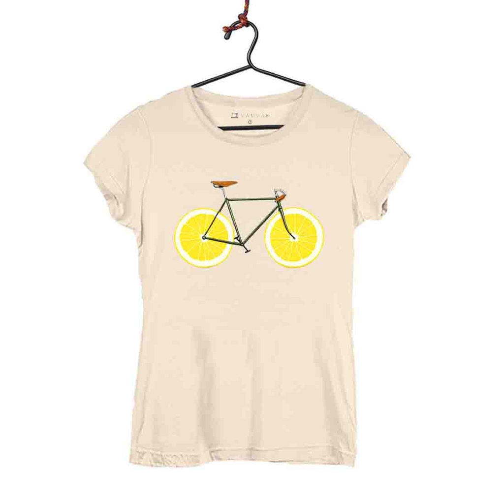 BICI LIMONES TRANSFER CAMISETA MUJER