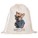PERRO WORRY LESS MOCHILA COTTON