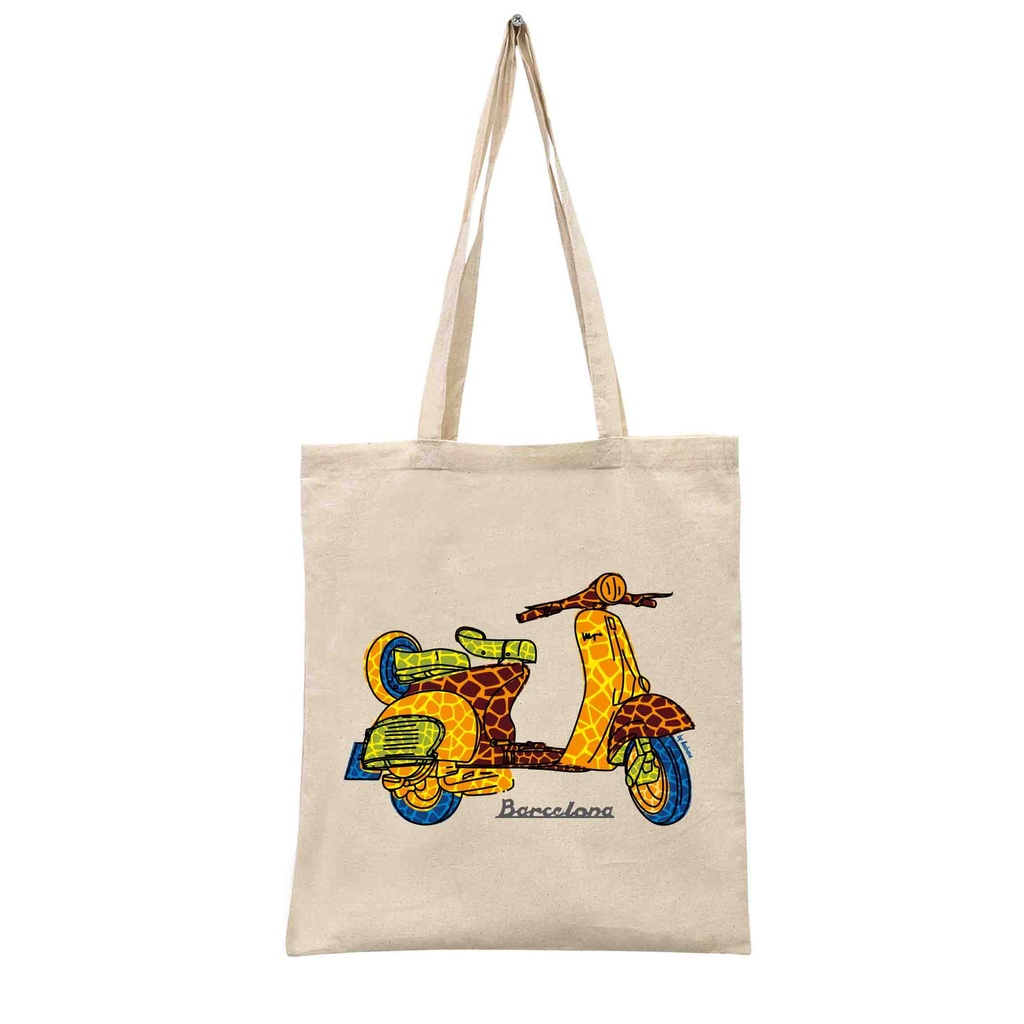 BARCELONA VESPA GAUDI BOLSA TOTE