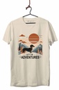 TECKEL ADVENTURES TRANSFER CAMISETA UNISEX