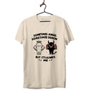 ANGEL Y DEMONIO TRANSFER CAMISETA UNISEX