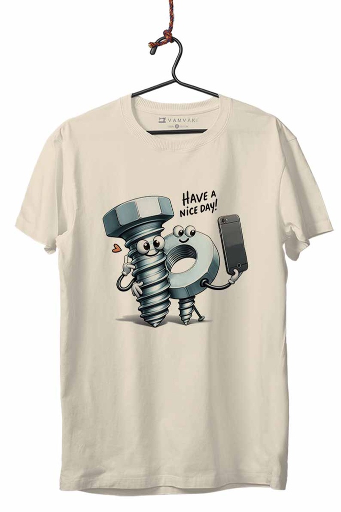 TORNILLO Y TUERCA CAMISETA UNISEX