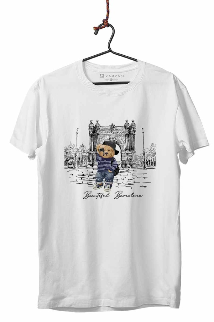 OSO ARC DE TRIOMF BCN DIGI CAMISETA UNISEX