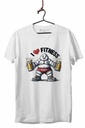 I LOVE FITNESS DIGI CAMISETA UNISEX