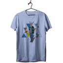 CIERVO TRIANGULOS CAMISETA UNISEX
