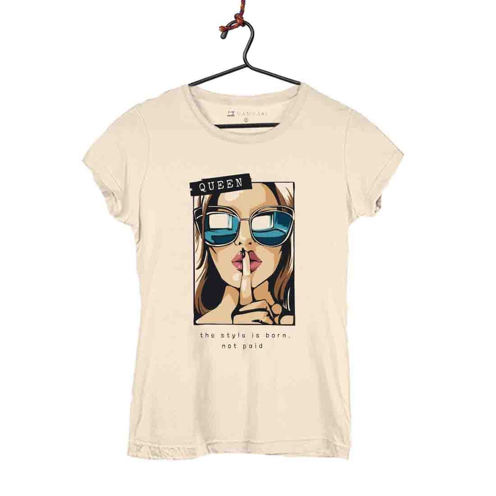 QUEEN SILENCE CAMISETA MUJER