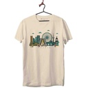 MADRID SKYLINE CAMISETA UNISEX