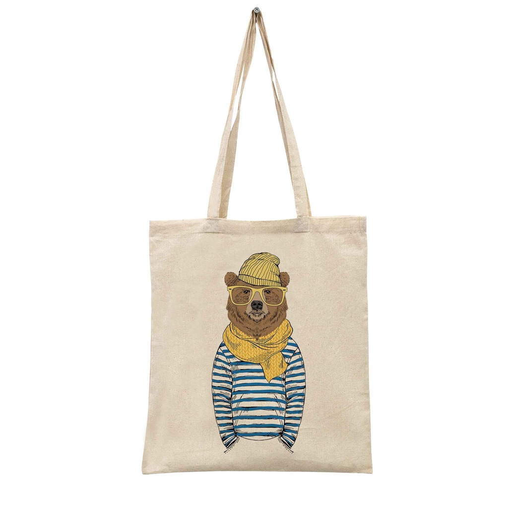 OSO BUFANDA BOLSA TOTE