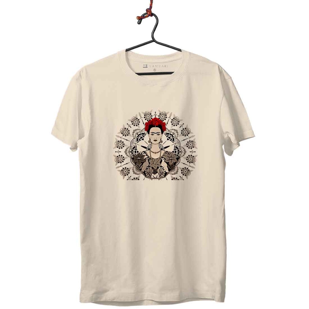 FRIDA MANDALA CAMISETA UNISEX