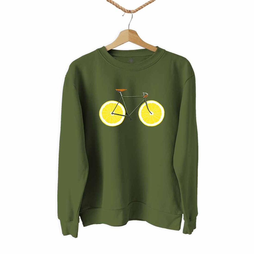 BICI LIMONES TRANSFER SUDADERA UNISEX
