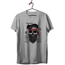 HIPSTER BARBA CAMISETA UNISEX